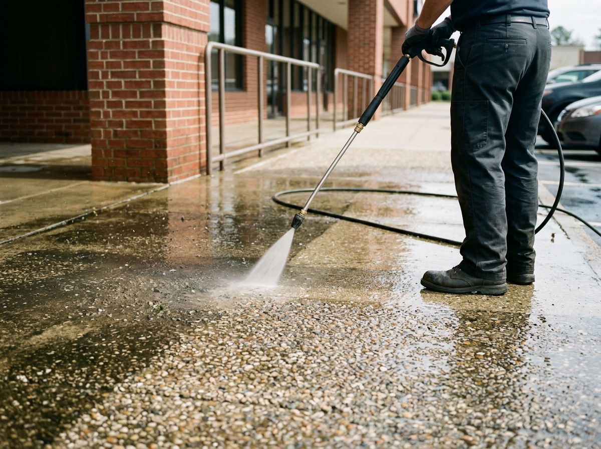 Commercial Pressure Washing