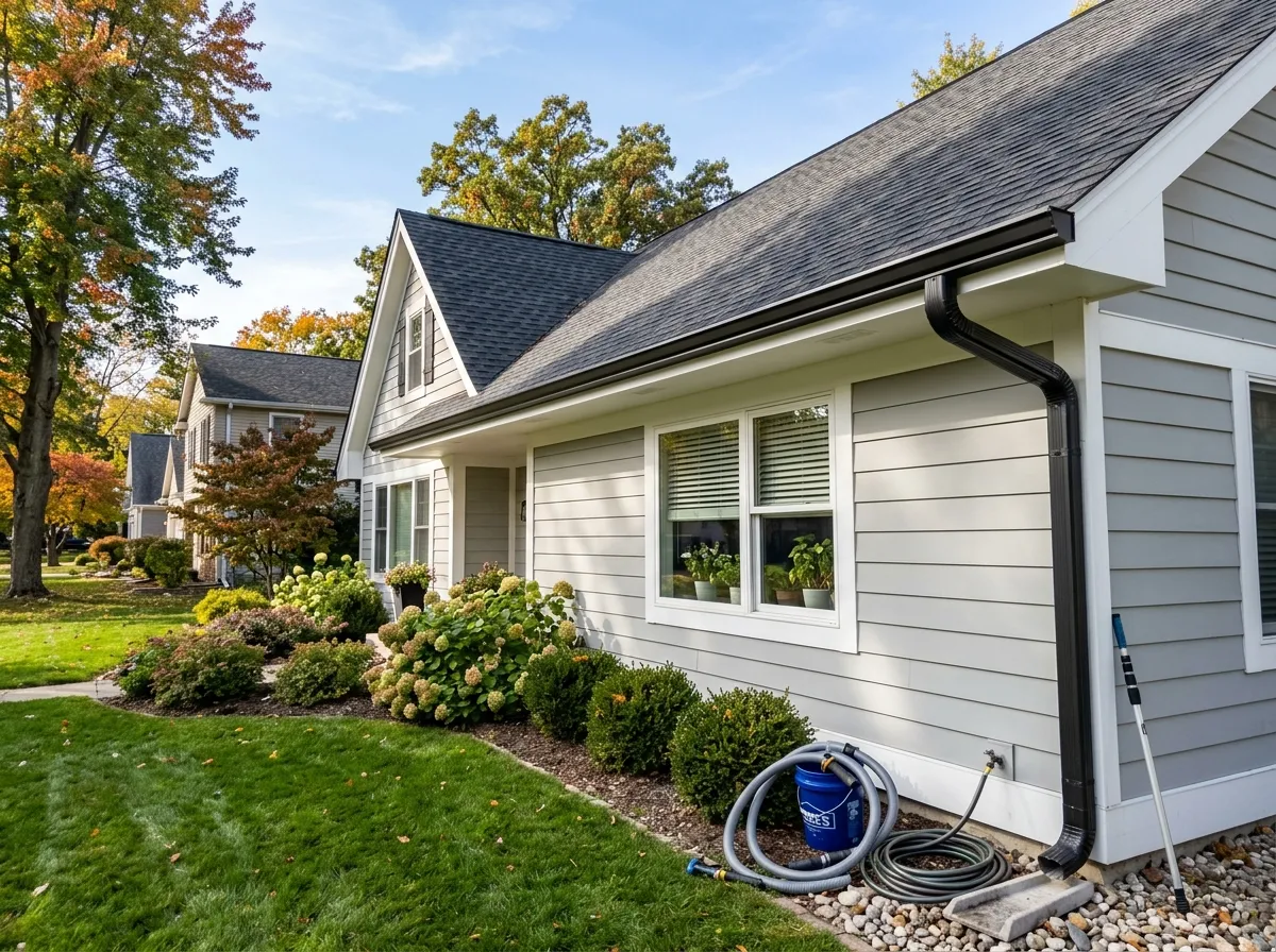 Gutter cleaning service